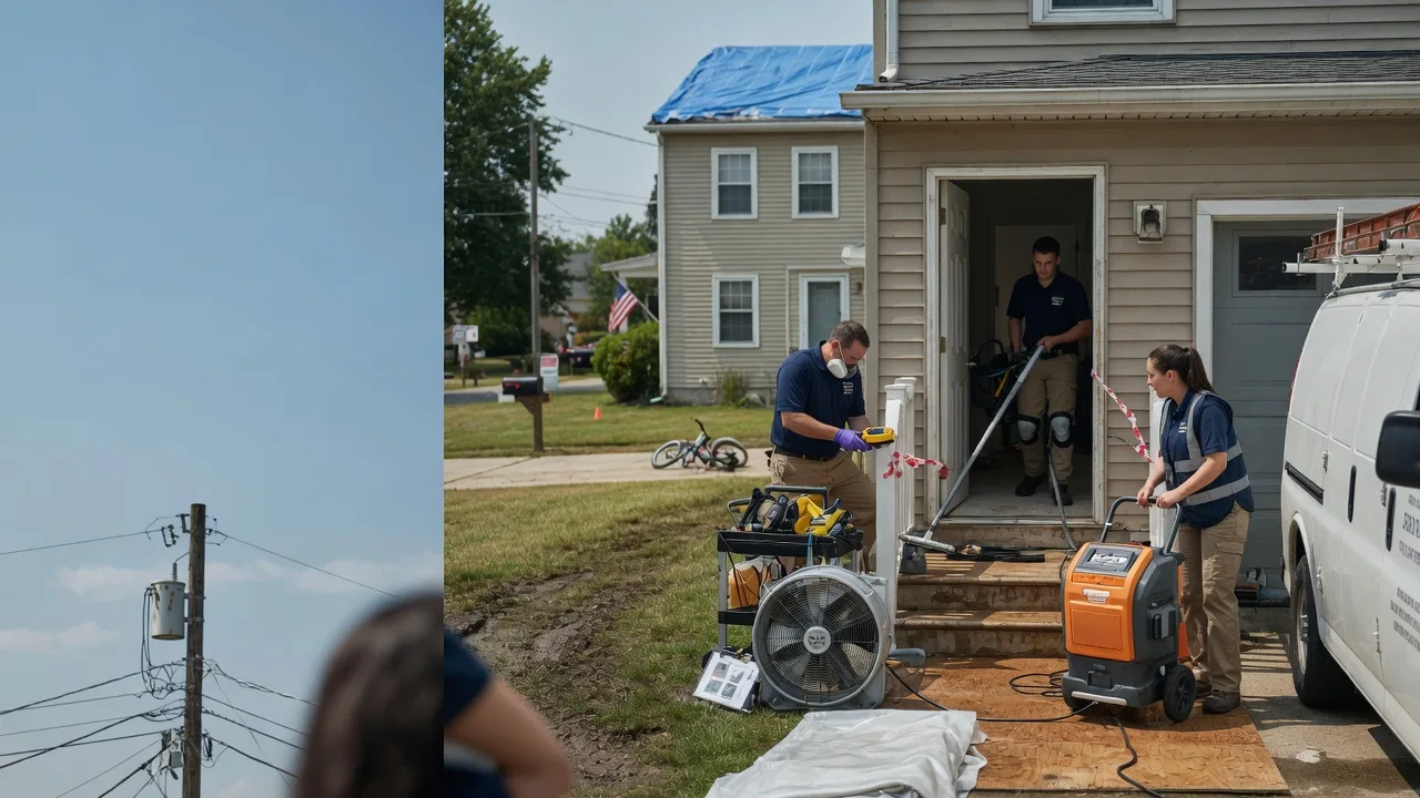 Water Damage Repair in Davenport, OK near me